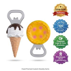 Creative Decorative Egg tart Ice Cream Fridge Magnets, Magnetic Resin Fridge Magnets, Custom Fridge Magnets, Bottle Opener - Product Image 6