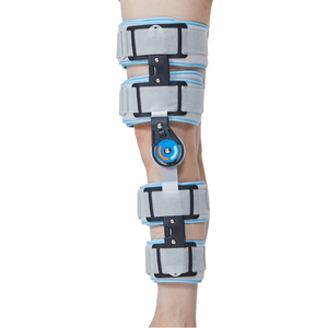 HKJD Genouillère <span class=keywords><strong>Articulée</strong></span> Réglable Soutien Orthopédique Genou <span class=keywords><strong>Ligament</strong></span> Rom Articulé Genouillère Antidémarrage - Product Image 2