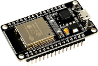 Carte de développement ESP32 DEVKIT V1, WiFi double mode 2,4 GHz + processeur microcontrôleur double cœur intégré avec antenne