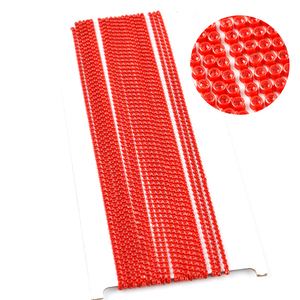 Recorte Rhinestone Cristal <span class=keywords><strong>Tornasol</strong></span> CJ de Cristal de aluminio de cadena de piedra de - Product Image 5