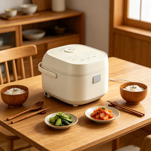 Cuisinière à <span class=keywords><strong>riz</strong></span> multifonctionnelle, puissance 800-1000W, grande capacité pour 2 à 6 <span class=keywords><strong>personnes</strong></span>, pot intérieur antiadhésif, couvercle en acier inoxydable - Product Image 2