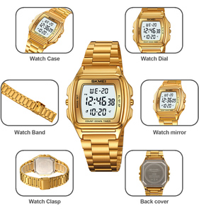Montre-bracelet professionnelle SKMEI modèle 2239 résistant à l'eau 3 atm - Product Image 5