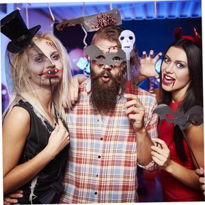 Halloween Phát Sáng Led Gậy Ánh sáng đồ chơi trẻ em bí ngô ma Phù Thủy Cây Đũa Thần chiến đấu vui nhộn Bố trí cảnh đồ chơi Túi Quà Tặng - Product Image 5