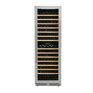 425l 165 chai được xây dựng trong thép không gỉ rượu vang mát Hầm Rượu JC-425B kép khu vực nhiệt độ thương mại hộ gia đình sử dụng - Product Image 1