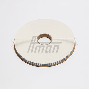 Matériau PET gris ordinaire 16*8mm forme oblongue étiquettes autocollantes à gratter pour jeu de recharge de téléphone par mot de passe avec anti-contrefaçon - Product Image 3