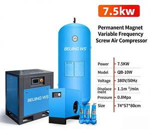 Compresor <span class=keywords><strong>de</strong></span> <span class=keywords><strong>Aire</strong></span> <span class=keywords><strong>de</strong></span> Tornillo Industrial <span class=keywords><strong>de</strong></span> 20HP con Secador y Tanque <span class=keywords><strong>de</strong></span> 300L para Reparación <span class=keywords><strong>de</strong></span> Automóviles, Uso Industrial y Corte Láser - Product Image 3
