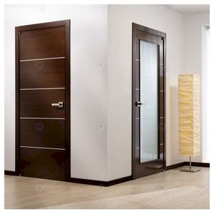 <span class=keywords><strong>Porte</strong></span> en bois massif PRIMA avec joint d'étanchéité étanche au vent et à la poussière pour les espaces résidentiels extérieurs - Product Image 4