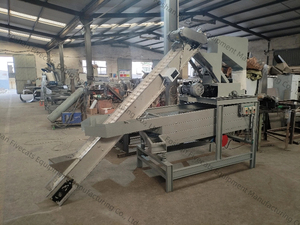 Industrielle Qualität 600-800 kg/std 380V 1.1KW Power Mandel mutter Triple Deck Vibrations sieb Sortierung Sortieren Screening Schälmaschine - Product Image 3