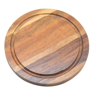 Écologique planche à <span class=keywords><strong>fromage</strong></span> en bois d'acacia et logo personnalisé - Product Image 4