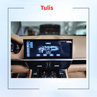 Layar sentuh Android 12.3 inci untuk Tablet mobil bawaan navigasi GPS Radio otomatis Porsche Cayenne 2010- 2016