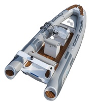 Qingdao Haohai – bateau en fibre de verre avec Logo sur mesure, utilisé, coque, plancher, Hovercraft, canoë