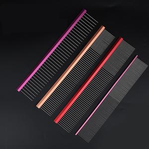 Peigne de toilettage pour chien pliable en acier inoxydable de haute qualité Fenice Luxury Barber-Use, en alliage d'aluminium, avec fonction d'élimination des odeurs - Product Image 1