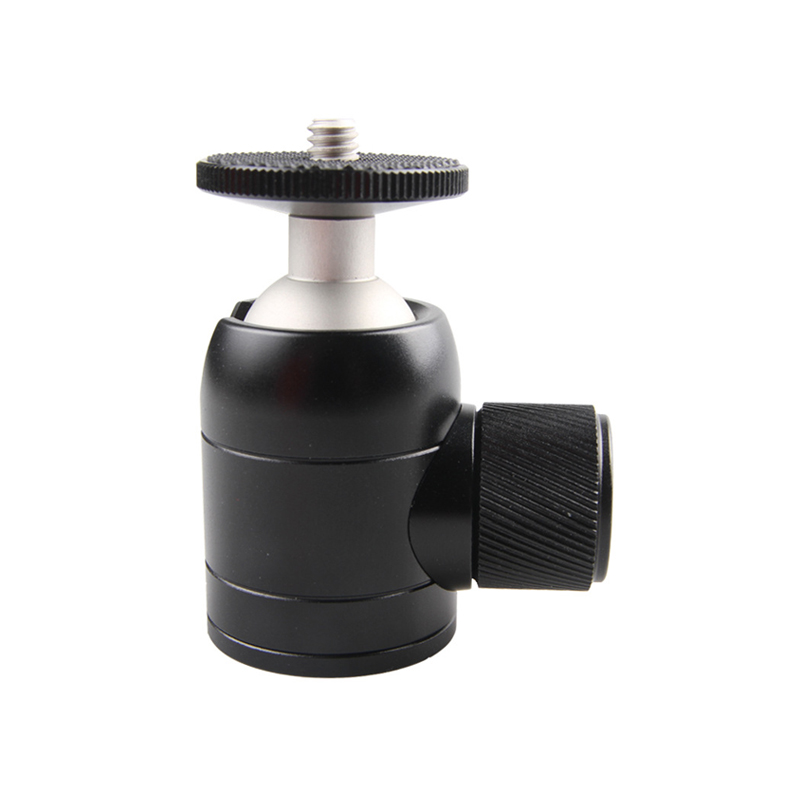 360 градусов Мини шаровая Головка Подставка Кронштейн для 1/4 камеры штатив 3/8 держатель вспышки шаровая Головка подставки кронштейн