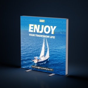 Seg NHÔM 120 mét hồ sơ khung nhiếp ảnh thương mại hiển thị quảng cáo vải lắp ráp Snap có thể gập lại LED Backlit hộp Đèn - Product Image 3