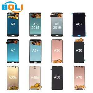 Lcd ponsel untuk Samsung a3 a5 a6 a8 a9 A30s A10 A10S A20 A20S A50 A70, layar untuk Samsung a30, a40 lcd