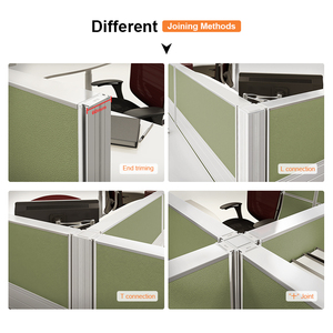 Postazione di Lavoro Modulare Stile Americano con Partizioni per <span class=keywords><strong>Call</strong></span> Center, Ospedali, Scuole, Uffici, Layout ad Alta Densità - Product Image 6