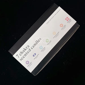 Pot en verre luxueux Décoration de la maison pour Thanksgiving Vacances Yoga Aroma Guérison spirituelle Cristal 7 chakras Aromathérapie Fait à la main - Product Image 3