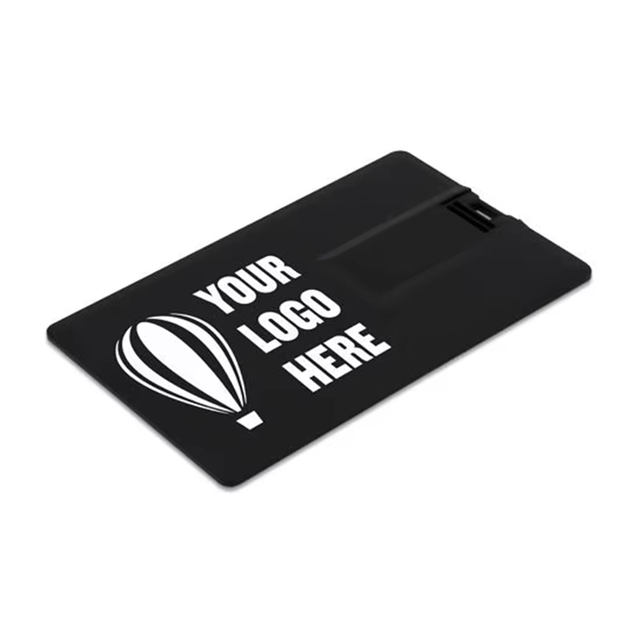 Custom USB Logo 2.0/3.0 1GB/2GB/128GB/256GB Business Credit Card Shape USB Flash Drive Discount Offer 8GB Capacity Pen Drive