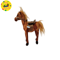 Juguete de peluche de caballo de simulación personalizado de alta calidad para niños