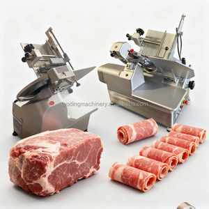 Cortadora Industrial de carne de res <span class=keywords><strong>Valencia</strong></span>, cortadora de tocino congelado, cortadora de carne comercial de vientre de cerdo, cortadora de carne eléctrica - Product Image 3