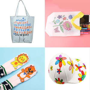 Markers <b>Fabric</b> Marker <b>Fabric</b> OEM Colorful T-shirt <b>Pen</b> Waterproof <b>Fabric</b> Marker <b>Pens</b> Perfect for DIY Writing on Clothing - Product Image 3