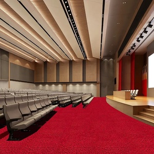 Tapis mural bouclé antidérapant commercial à prix réduit pour bureau, maison, salon, hôtel, salle de sport, école, salle d'événements - Product Image 5