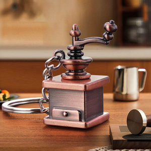 Llavero Creativo de Aleación de Zinc con Diseño de Cafetera Moka 3D, Modelo Retro, Colgante para Bolsa, Pequeño Regalo de Cumpleaños - Product Image 3
