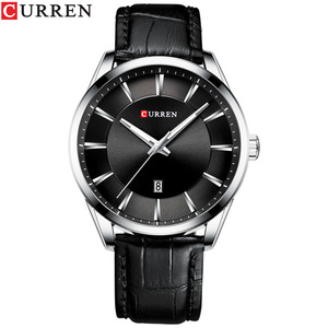 Montre-bracelet à quartz CURREN pour homme, style sport et affaires, nouveau modèle de luxe, bracelet en cuir de 22 mm, boîtier ovale de 45 mm, style décontracté, Reloj Hombre - Product Image 6