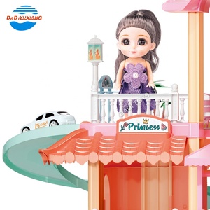 <span class=keywords><strong>Casa</strong></span> <span class=keywords><strong>de</strong></span> <span class=keywords><strong>Muñecas</strong></span> <span class=keywords><strong>de</strong></span> Plástico Dream Assembly Princess Castle, Juego <span class=keywords><strong>de</strong></span> Muebles Clásicos <span class=keywords><strong>con</strong></span> Tobogán para Niñas - Product Image 2