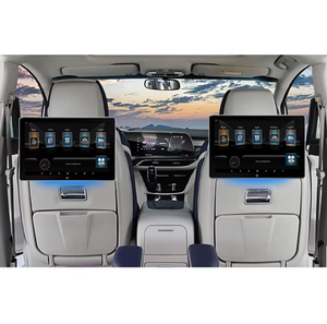 Monitor de Reposacabezas Android de 10.1 Pulgadas con Pantalla Táctil IPS de 2+32G, Entretenimiento para Asientos Traseros, USB, BT, WIFI Inalámbrico para Automóvil Universal - Product Image 1