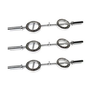 Equipo de gimnasio de entrenamiento de fuerza Levantamiento de pesas Olymp 28/50mm Mango con pesas libres 1,2 m Gafas Power Bar - Product Image 5