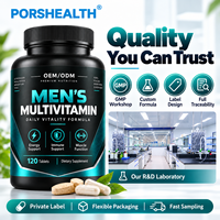 Complément Vitaminique et Minéral Quotidien pour Hommes, Marque Privée OEM ODM, Usine avec 21 Ans d'Expérience, Vente en Gros pour l'Énergie et le Soutien Musculaire