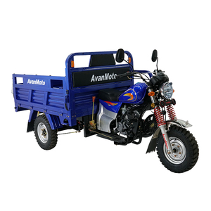 Tricycle motorisé à essence, nouveau modèle, 3 roues, carrosserie ouverte, pour usage agricole, capacité 400 kg - Product Image 1
