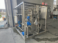 Stérilisateur industriel aseptique à plaques chauffantes, pasteurisateur de lait UHT, machine Shanghai Rexton automatique 500L-20000L/H pour jus/boissons
