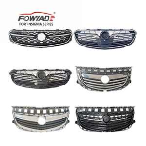 Rejilla delantera ABS cubierta cromada embellecedor Sistema de cubierta automática rejilla delantera para Opel Vauxhall <span class=keywords><strong>Insignia</strong></span> - Product Image 1