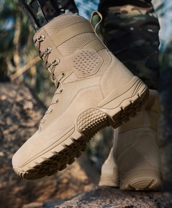 DFB928 Desert Color Black Camping <b>Hiking</b> Duty Shoes AS33 Tactical Desert <b>Boots</b> Breathable Black Khaki Brown - Product Image 4