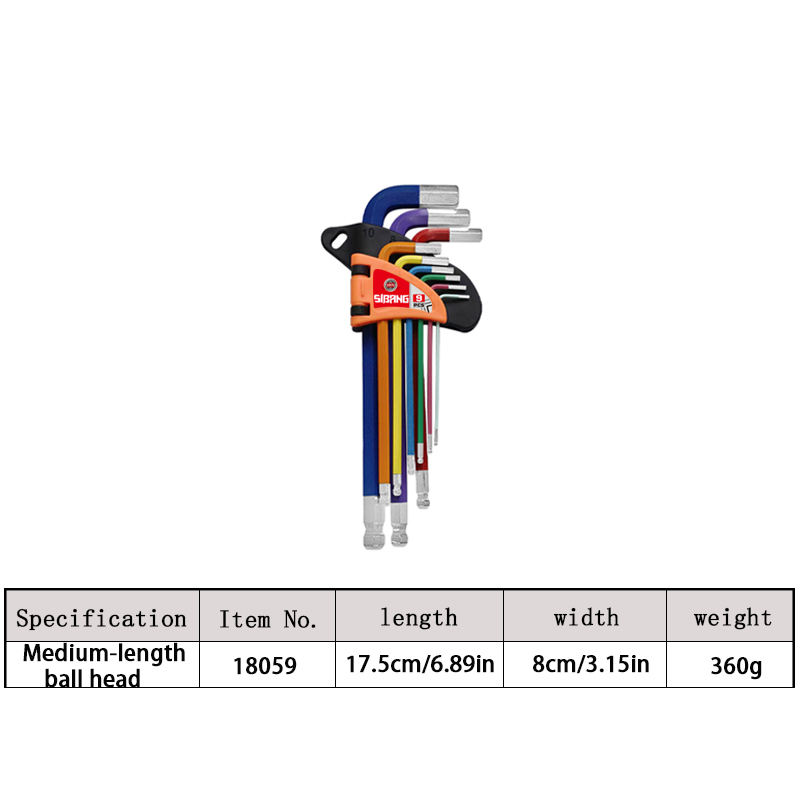 18059-Tête de boule de longueur moyenne