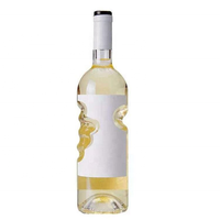 Bouteilles en verre cristal transparent en forme d'ange avec bouchon en liège, modèle 03101, couleur et logo personnalisés, pour vin, vodka, brandy - Vente en gros usine