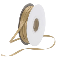 Ruban en satin personnalisé avec impression de logo, largeur sur mesure, pour emballage de bouquets, invitations de mariage, décoration de nœuds DIY