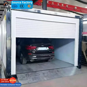 <span class=keywords><strong>Garage</strong></span> modulaire préfabriqué en acier extensible de 20 pieds et 40 pieds, <span class=keywords><strong>garage</strong></span> portable en conteneur préfabriqué, vente en gros - Product Image 1