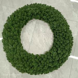 Vente en gros personnalisée prix d'usine décorations de Noël 60cm guirlande de Noël artificielle commerciale - Product Image 3