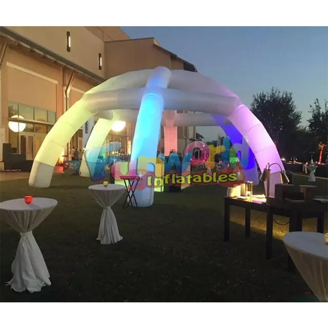 Bangunan Luar Tenda Inflatable Terang Inflatable Pencahayaan Tenda