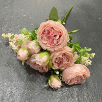 Offre Spéciale accessoires photo décors fleurs fleurs artificielles mur décor de mariage fleurs printemps petite pivoine
