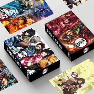 30 unid/caja Ghost Blade <span class=keywords><strong>LOMO</strong></span> <span class=keywords><strong>de</strong></span> doble cara en caja <span class=keywords><strong>de</strong></span> alta definición pequeña animación marcapáginas tarjeta <span class=keywords><strong>de</strong></span> felicitación - Product Image 3