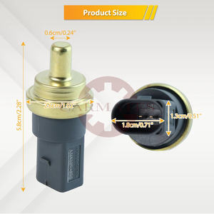 Sensor de temperatura del refrigerante del motor 06A919501A sin junta tórica para Audi A3 A4 A5 A6 VW GOLF <span class=keywords><strong>Seat</strong></span> Skoda 06A919501 06A 919 501A 06A 919 501 - Product Image 3