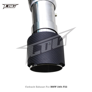 ท่อไอเสียแบบวาล์วทรอนิกส์สั่งทำพิเศษสำหรับ M240i F22 B58 3.0T ปี 2016-2021 ผลิตจากสแตนเลสขัดเงาหนา 1.5 มม. พร้อมรีโมทควบคุมวาล์ว - Product Image 5