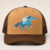 Patchs thermocollants vintage à sequins motif équitation western, broderie appliquée Cowgirl Rodeo pour vêtements, chapeaux, sacs et décoration