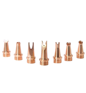 Boquillas de Cobre para Corte por Láser de Fibra de Alta Calidad, Nuevas, D28mm*H15mm, de Una o Doble Capa, para Cabezales de Máquinas de Corte por Láser - Product Image 1