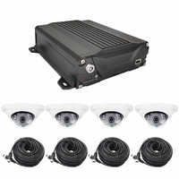 Cámara para Vehículos A&S 4CH 1080P 360 con GPS, 4G, WiFi, Grabador de Video para Autobús Escolar, ADAS/BDSD, Impermeable, EDR