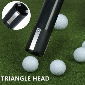 Suministro directo de fábrica Golf Shag Bag Ball Picker Golf Ball Shag Bag Golf Ball Retriever Pick up con mango de plástico y Marco - Product Image 5